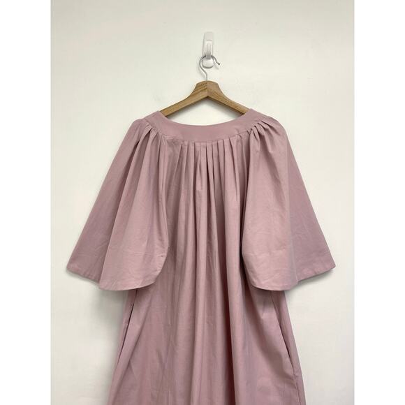 Pomander Place Tuckernuck Lilac Finley Flutter Sleeve A-Line Pleat Mini Dress XL - Picture 5 of 11
